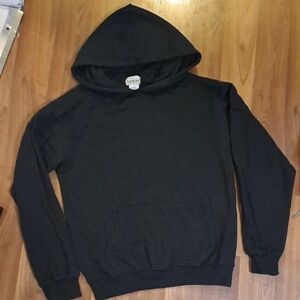 Vintage Classic Black Hoodie for Men